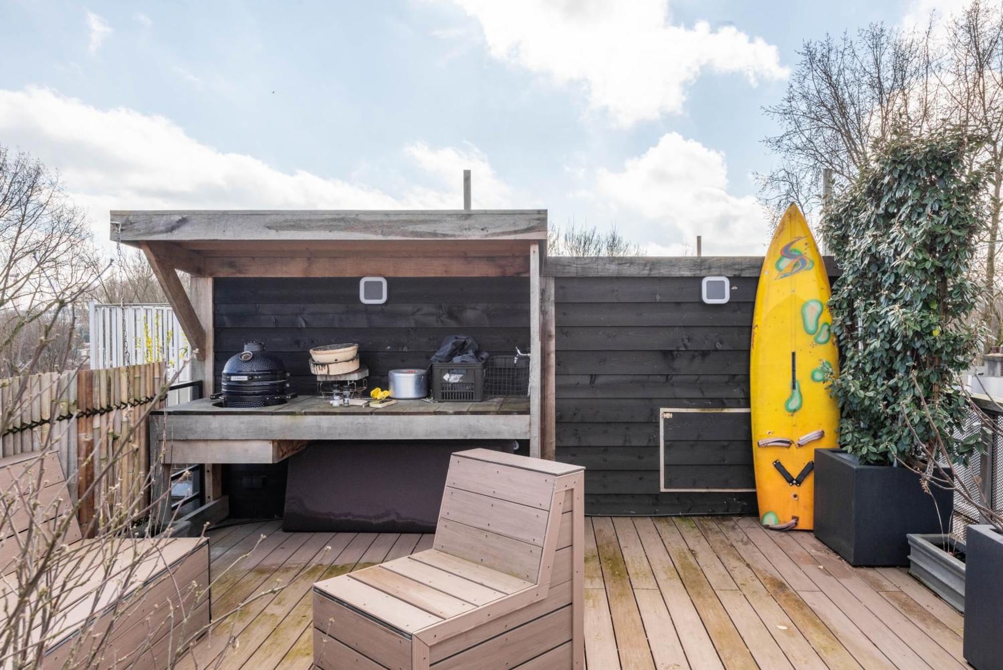 Bed Zonder Breakfast Apartment Amsterdam Bagian luar foto