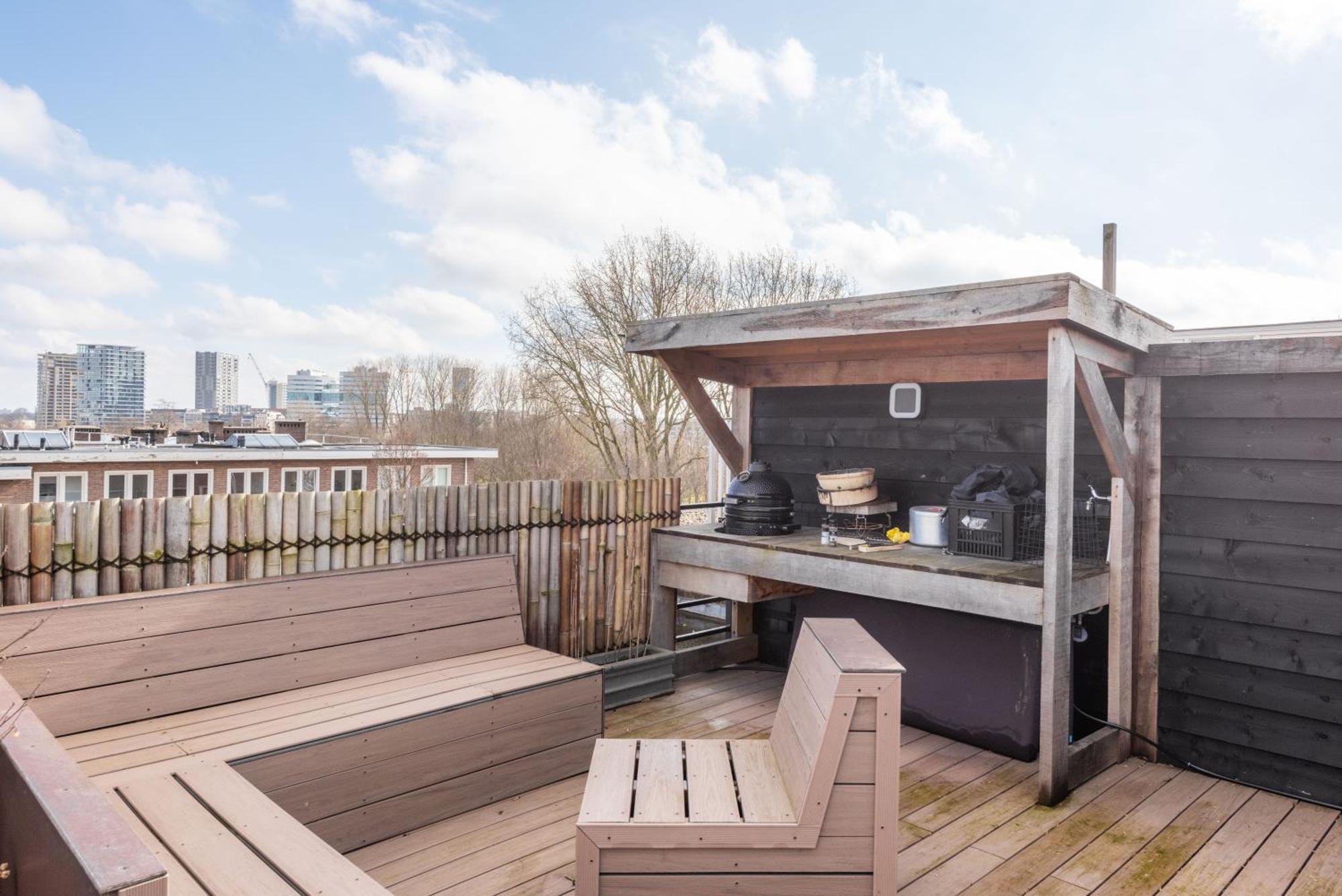 Bed Zonder Breakfast Apartment Amsterdam Bagian luar foto